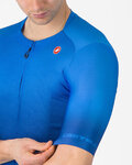 CASTELLI Cyklistický dres s krátkým rukávem - UPF - modrá
