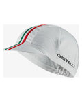 CASTELLI Cyklistická čepice - ITALIA CAP - bílá