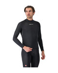 CASTELLI Cyklistické triko s dlouhým rukávem - FLANDERS 2 LONG - černá