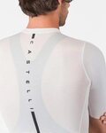 CASTELLI Cyklistický dres s krátkým rukávem - DRITTONE LOGO - bílá