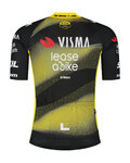 RAPIDGEAR Cyklistický dres s krátkým rukávem - VISMA TDF25 REPLICA JERSEY - žlutá/černá