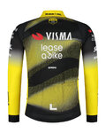 RAPIDGEAR Cyklistický dres s dlouhým rukávem letní - VISMA TDF25 REPLICA JERSEY - žlutá/černá