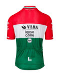 RAPIDGEAR Cyklistický dres s krátkým rukávem - REPLICA VISMA HUNGARIAN CHAMP 2025 - červená/bílá/zelená