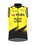 RAPIDGEAR Cyklistická vesta - REPLICA VISMA 2026 - žlutá/černá