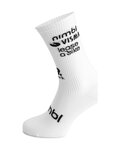 RAPIDGEAR Cyklistické ponožky klasické - REPLICA VISMA 2026 - bílá