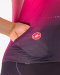 CASTELLI Cyklistická kombinéza - FREE SANREMO 3 - růžová/bordó
