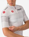 CASTELLI Cyklistický dres s krátkým rukávem - #GIRO107 COMPETIZIONE W - bílá
