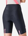 CASTELLI Cyklistické kalhoty krátké s laclem - GIRO PRIMA 2 DT W - černá