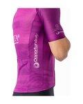 CASTELLI Cyklistický dres s krátkým rukávem - GIRO109 COMPETIZIONE 4 - cyklámenová
