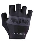 CASTELLI Cyklistické rukavice krátkoprsté - GIRO 3 - černá