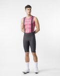 CASTELLI Cyklistické triko bez rukávů - GAZZETTA DELLO SPORT - růžová