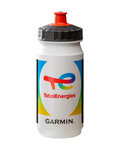 TACX Cyklistická láhev na vodu - TOTAL ENERGIES 2025 - bílá/vícebarevná