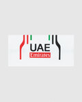 PISSEI Cyklistická čelenka - UAE TEAM EMIRATES 2024 - bílá