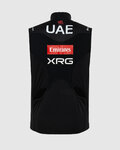 PISSEI Cyklistická vesta - UAE TEAM EMIRATES - XRG 2025 OFFICIAL WATERPROOF - černá