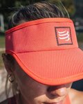COMPRESSPORT kšilt - RUNNING VISOR - oranžová