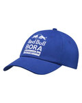 RED BULL Cyklistická čepice - RED BULL BORA HANSGROHE ICONS - modrá