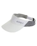 ZONE3 kšilt - LIGHTWEIGHT RACE VISOR  - bílá/šedá
