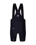 SANTINI Cyklistické kalhoty krátké s laclem - TOUR DE FRANCE - BIB SHORTS - černá