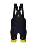 SANTINI Cyklistické kalhoty krátké s laclem - TOUR DE FRANCE - BIB SHORTS - černá