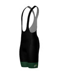 SANTINI Cyklistické kalhoty krátké s laclem - TOUR DE FRANCE - BIB SHORTS - černá