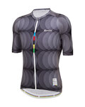 SANTINI Cyklistický dres s krátkým rukávem - UCI BARCELONA 1973 - šedá