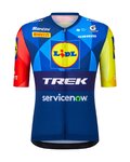 SANTINI Cyklistický dres s krátkým rukávem - LIDL TREK 2026 FAN LINE