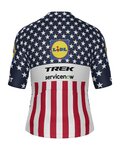 SANTINI Cyklistický dres s krátkým rukávem - LIDL TREK 2026 NATIONAL CHAMPION US