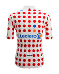 SANTINI Cyklistický dres s krátkým rukávem - TOUR DE FRANCE - POLKA DOT JERSEY - vícebarevná