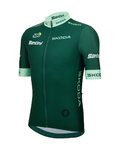 SANTINI Cyklistický dres s krátkým rukávem - TOUR DE FRANCE - GREEN JERSEY - zelená
