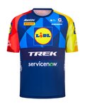 SANTINI Cyklistické triko s krátkým rukávem - LIDL TREK 2026 FAN LINE