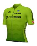 ALÉ Cyklistický dres s krátkým rukávem - SLOVENIAN FEDERATION PRIME 2024 - zelená