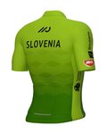 ALÉ Cyklistický dres s krátkým rukávem - SLOVENIAN FEDERATION PRIME 2024 - zelená