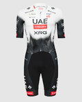 PISSEI Cyklistická kombinéza - UAE TEAM EMIRATES 2025 ROAD - černá/bílá