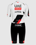 PISSEI Cyklistická kombinéza - UAE TEAM EMIRATES - XRG 2026 - černá/bílá