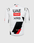 PISSEI Cyklistický dres s krátkým rukávem - UAE TEAM EMIRATES - XRG 2026 REPLICA - bílá/černá/červená