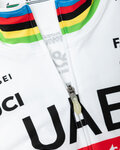 PISSEI Cyklistický dres s dlouhým rukávem zimní - UAE TEAM EMIRATES 2024 - vícebarevná