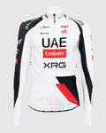 PISSEI Cyklistický dres s dlouhým rukávem letní - UAE TEAM EMIRATES - XRG 2026 REPLICA - bílá/červená/černá