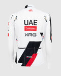 PISSEI Cyklistický dres s dlouhým rukávem letní - UAE TEAM EMIRATES - XRG 2026 REPLICA - bílá/červená/černá