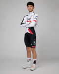 PISSEI Cyklistický dres s dlouhým rukávem letní - UAE TEAM EMIRATES - XRG 2026 REPLICA - bílá/červená/černá