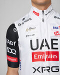 PISSEI Cyklistická vesta - UAE TEAM EMIRATES 2026 REPLICA - bílá/červená/černá