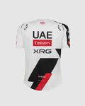 PISSEI Cyklistické triko s krátkým rukávem - UAE TEAM EMIRATES - XRG 2026  - bílá/černá/červená