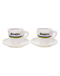 SANTINI šálky - UCI WORLD CHAMPION ESPRESSO CUPS - vícebarevná
