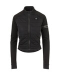 AGU Cyklistická zateplená bunda - DEEP WINTER HEATED W - černá