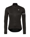 AGU Cyklistická zateplená bunda - WINTER ESSENTIAL W - černá