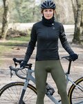 AGU Cyklistická zateplená bunda - WINTER ESSENTIAL W - černá