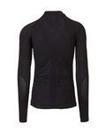 AGU Cyklistické triko s dlouhým rukávem - WINTER WIND BREAKER - černá