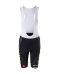 AGU Cyklistické kalhoty krátké s laclem - JUMBO-VISMA '20 LADY - černá