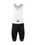 AGU Cyklistické kalhoty krátké s laclem - JUMBO-VISMA 2021 - černá