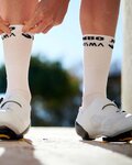 AGU Cyklistické ponožky klasické - JUMBO-VISMA 2022 - bílá