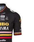 AGU Cyklistický dres s krátkým rukávem - JUMBO-VISMA TRIPLE VICTORY 2023 - černá